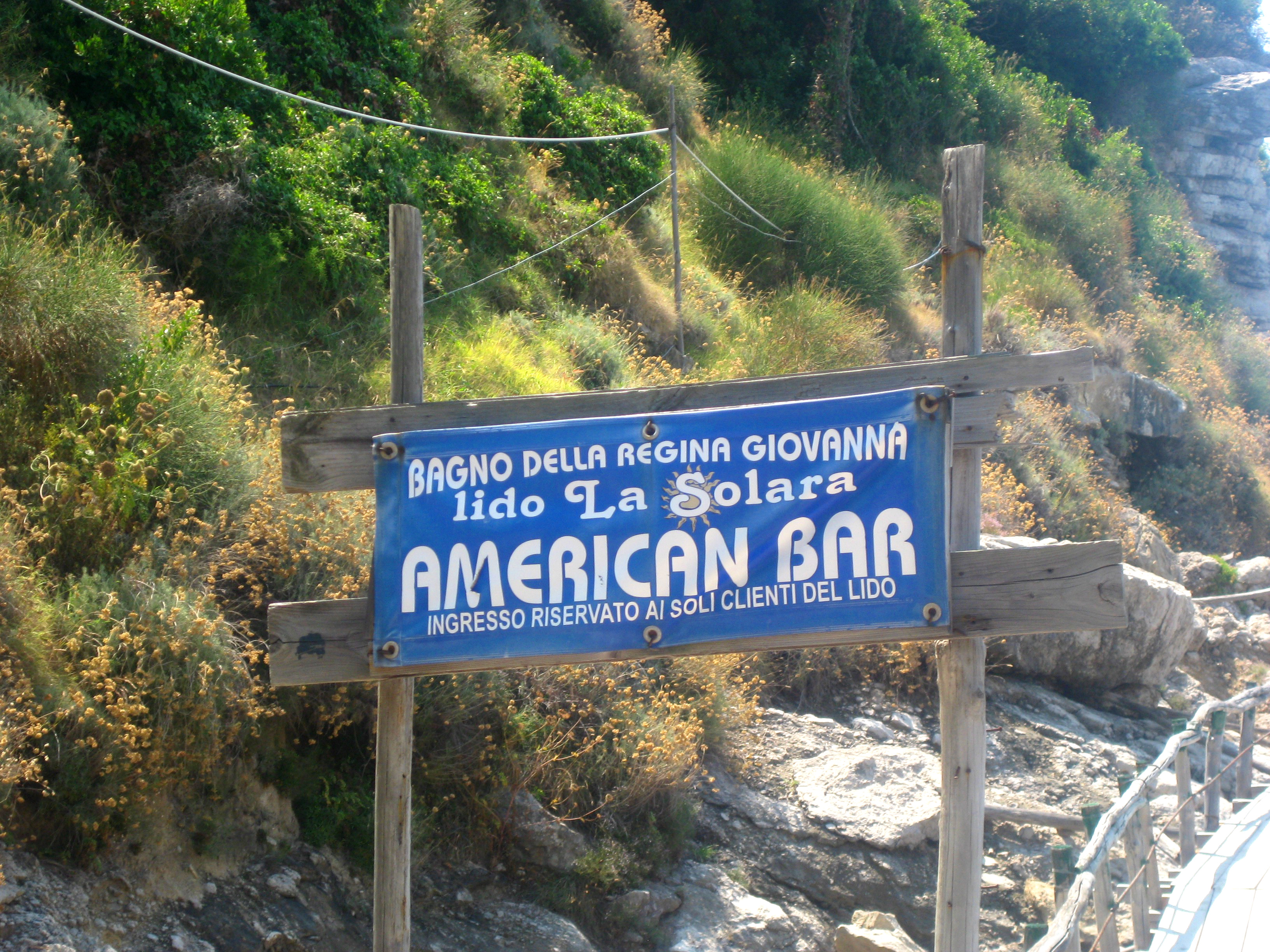 American Bar sign