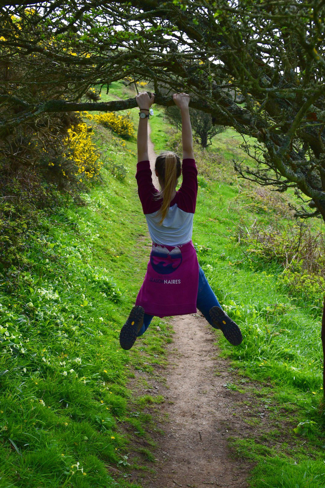 monkeying around on the Coast Path